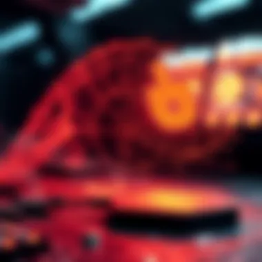 Quantum Computing's Role in 5G Cryptography Conceptual diagram of quantum computing's impact on cryptography