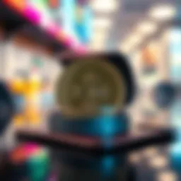 Visual representation of Kin tokens in a digital wallet