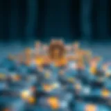 Visual representation of the blockchain structure