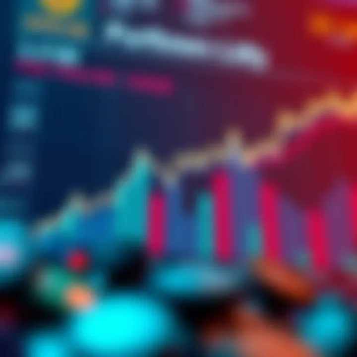 Performance Trends of Major Crypto Assets Graph illustrating performance trends of major crypto assets