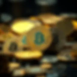 Visual representation of top cryptocurrencies by staked value