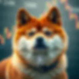 Graph depicting Shiba Inu Token price fluctuations