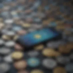 Overview of top digital currency apps interface