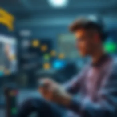 Mechanics of Earning Real Money in Android Games An infographic detailing the mechanics of earning money through gaming