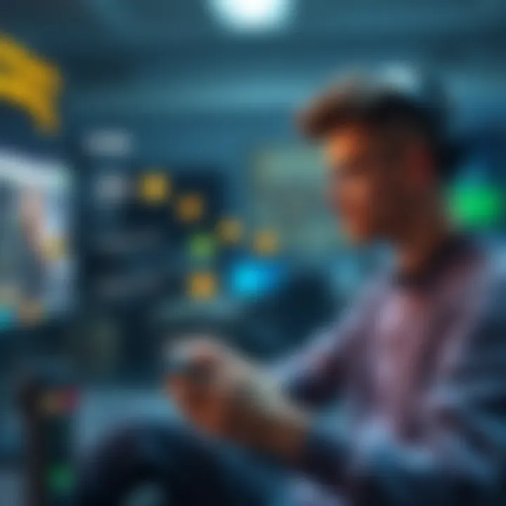 Mechanics of Earning Real Money in Android Games An infographic detailing the mechanics of earning money through gaming