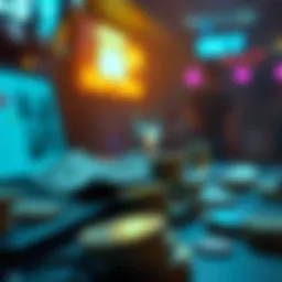 Visual representation of anti-money laundering concepts