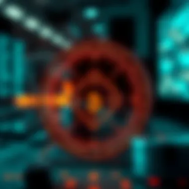 Icon representing security measures in cryptocurrency