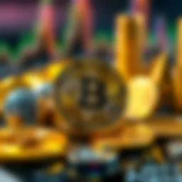 A visual representation of leading cryptocurrencies