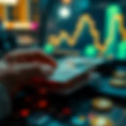 Visual representation of cryptocurrency transactions