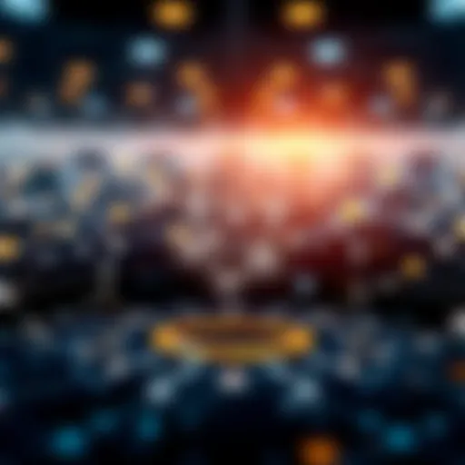 Symbolic representation of Cardano's blockchain architecture