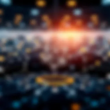 Understanding Cardano's Blockchain Architecture Symbolic representation of Cardano's blockchain architecture