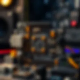 Detailed diagram showcasing the internal components of an AVR