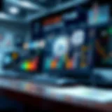 Diverse Blockchain Applications Overview Visual representation of different blockchain applications