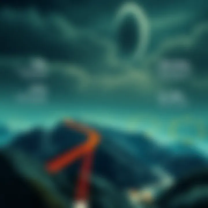 Infographic illustrating the cloud mining investment landscape