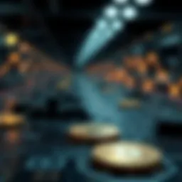 Visualization of blockchain technology