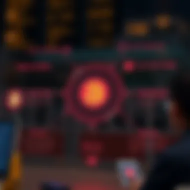 Diagram illustrating the security features of the Bitcore wallet