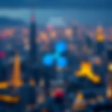 Diagram showing Ripple's impact on global financial systems