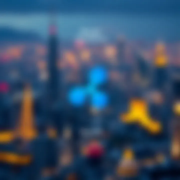 Diagram showing Ripple's impact on global financial systems