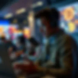 User engaging with cryptocurrency video content