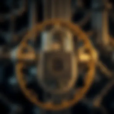 Importance of Security in Cryptocurrency Secure lock symbolizing cryptocurrency security measures