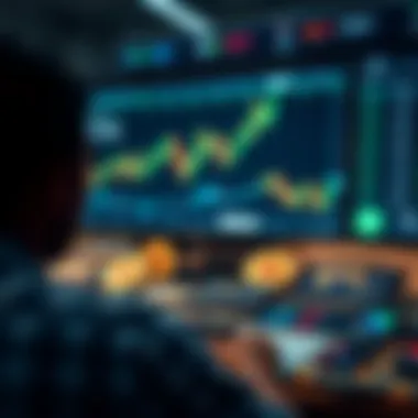 Visual representation of social trading dynamics on eToro
