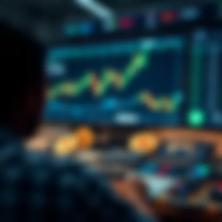Visual representation of social trading dynamics on eToro