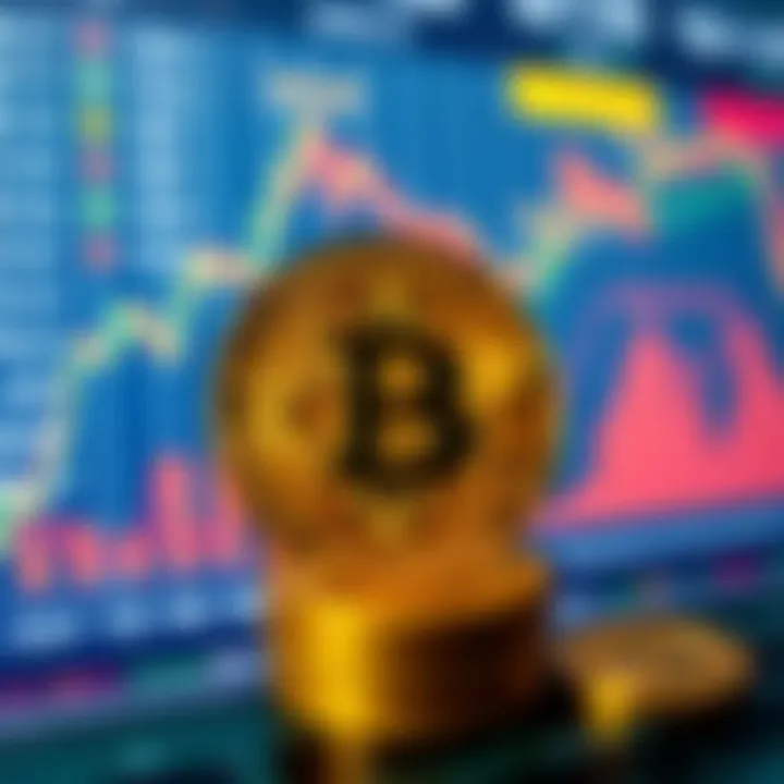 Market Dynamics of Cryptocurrencies Chart illustrating market dynamics of selected coins