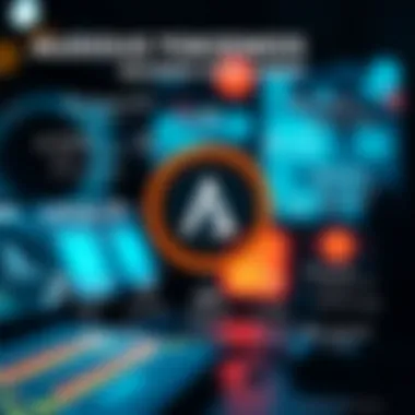 Audius Tokenomics Overview Infographic detailing Audius tokenomics