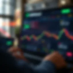 Cryptocurrency trading interface on Robinhood