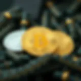 An abstract representation of low marketcap cryptocurrencies