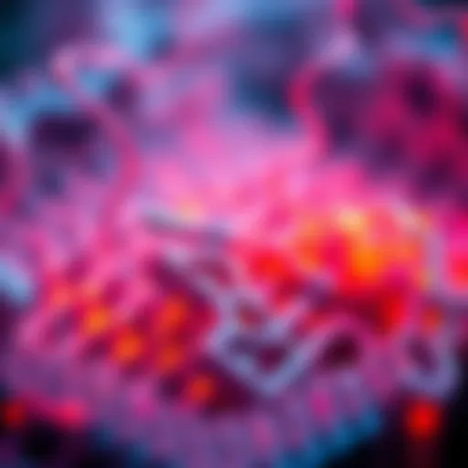 An abstract representation of digital art in vibrant colors