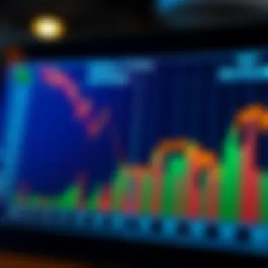 Staking vs. Trading Strategies An engaging chart depicting staking vs. trading strategies in the crypto market.