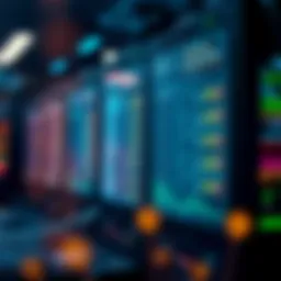 Virtual Private Server interface showcasing cryptocurrency applications