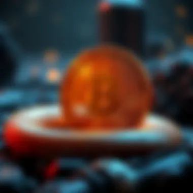 Futuristic concept of blockchain integration with Snake Coin