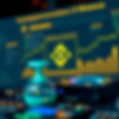 Infographic detailing technological innovations in the Binance platform