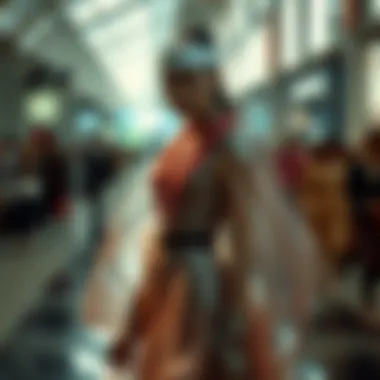 Digital Fashion Creation: Merging Art and Technology Artist creating digital fashion designs using advanced technology