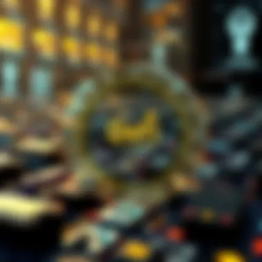 Conceptual diagram showcasing liquidity aggregation in DeFi