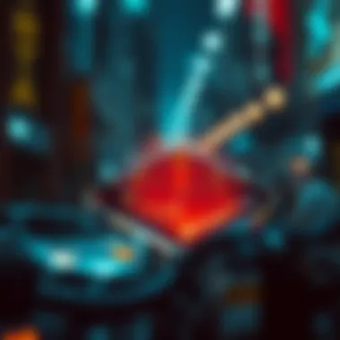 A visual metaphor illustrating the dual nature of breaking apps in the crypto space.