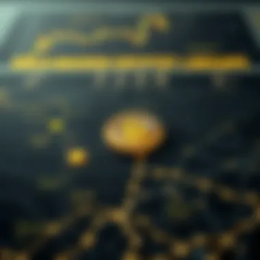 A visual map depicting the key players in the gold-backed cryptocurrency market.