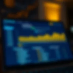 An overview of the Coinbase platform interface showcasing its features.