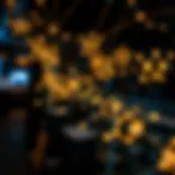 Interconnections in Cryptocurrency Visual representation of cryptocurrency interconnections