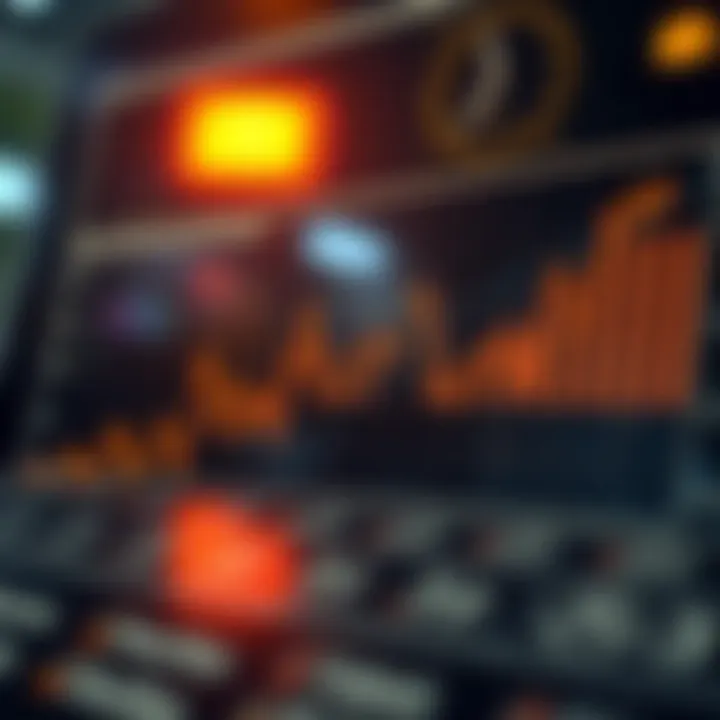 Graph depicting regulatory trends in the cryptocurrency market
