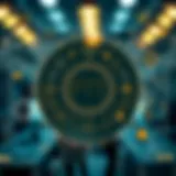 An intricate diagram illustrating the FTT token's architecture and blockchain integration.