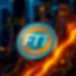 Visual representation of the FTT token logo