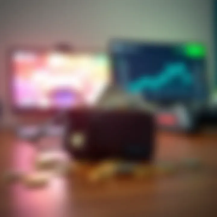 Financial Gains from Android Gaming A digital wallet representing financial gain from gaming activities