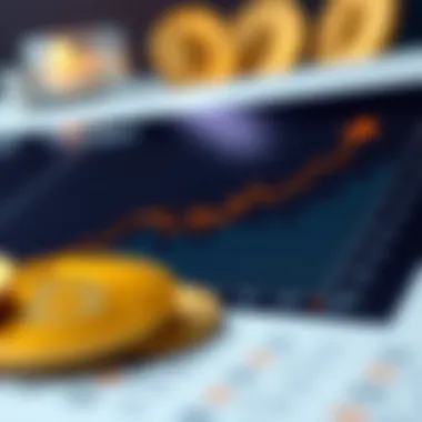 Graph reflecting crypto investment strategy changes