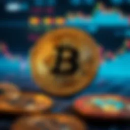 Cryptocurrency market analysis chart