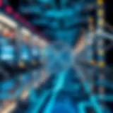 Conceptual visualization of Ripple's blockchain technology