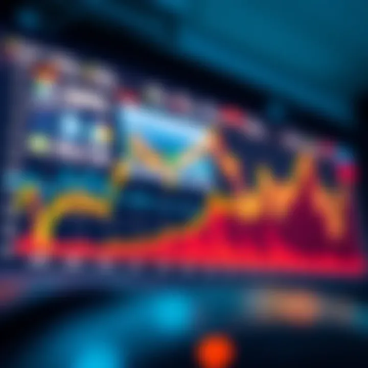 Cryptocurrency Market Trends Analysis Graph illustrating cryptocurrency market trends