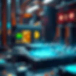 Visual representation of Minex mining technology